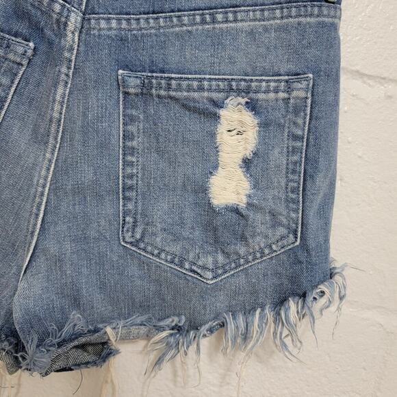 Mumu Blue Jean Shorts 28 - Picture 7 of 11